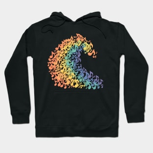 Dramabite The Great Wave of Music Hoodie